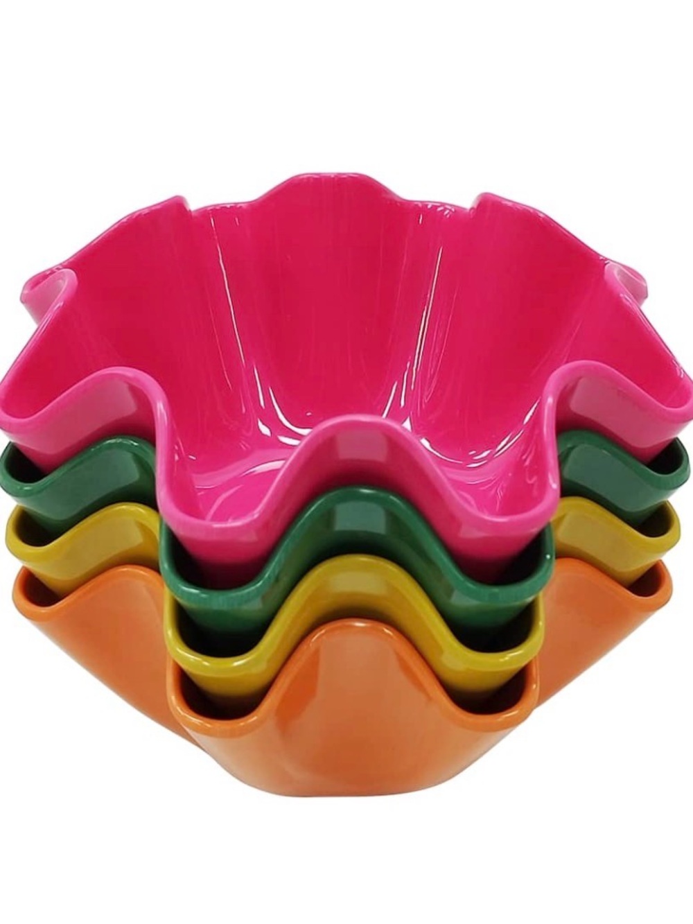 Celebrate It set of 4 Wavy summer Bowls